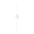 Chute 47-in White LED Wall Sconce