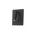 Dorchester 6-in Black LED Wall Sconce