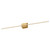 Vega Minor 48-in Brushed Gold LED Wall Sconce