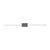 Vega Minor 48-in Black LED Wall Sconce