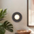 Arco 5-in Black LED Wall Sconce