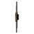 Enzo 60-in Black LED Wall Sconce