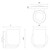 Cedar 4-in Brushed Gold/Clear LED Wall Sconce