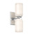 Nola 3-in Chrome/Glossy Opal Glass Socket Wall Sconce