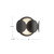Ciel 10-in Brushed Gold/Opal Glass Socket Wall Sconce