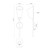 Mulberry 24-in Black/Light Guide LED Wall Sconce