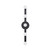 Rezz 24-in Black LED Wall Sconce