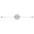 Motif 26-in Chrome LED Wall Sconce