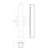 Melville 18-in Brushed Nickel LED Wall Sconce