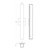 Melville 24-in Black LED Wall Sconce