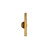 Mason 16-in Vintage Brass LED Wall Sconce