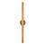 Mason 32-in Vintage Brass LED Wall Sconce