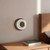 Stephord 4-in Black/Frosted Glass LED Wall Sconce