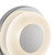 Stephord 4-in Chrome/Frosted Glass LED Wall Sconce