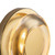 Stephord 4-in Metallic Brass/Clear Glass LED Wall Sconce