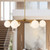 Briar 37-in Black Chandelier with Opal Glass - Brushed Gold