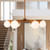 Briar 37-in Black Chandelier with Opal Glass - Teak
