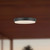 Bailey 11-in Black dimmable LED Outdoor Ceiling Light - Black