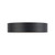 Nix 5-in White dimmable LED Flush Mount with Gold Accents - Black/Gold