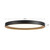 Nix 15-in White dimmable LED Flush Mount with Gold Accents - White/Gold