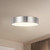 Musa 6-in Brushed Nickel dimmable LED Flush Mount - Brushed Nickel