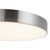 Musa 11-in Brushed Nickel dimmable LED Flush Mount - Brushed Nickel