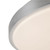 Yanis 16-in Black dimmable LED Flush Mount - Brushed Nickel