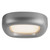 Folio 15-in Black dimmable LED Flush Mount - Space Gray