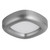 Folio 15-in Black dimmable LED Flush Mount - Space Gray