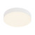 Rynn 5-in White dimmable LED Flush Mount - White