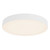 Rynn 7-in White dimmable LED Flush Mount - White