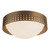 Astoria 14-in Vintage Brass Flush Mount - Vintage Brass