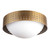 Astoria 14-in Vintage Brass Flush Mount - Vintage Brass