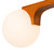 Briar 47-in Brushed Gold Linear Pendant - Teak