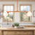 Briar 47-in Brushed Gold Linear Pendant - Teak