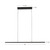 Drift 45-in Black dimmable LED Linear Pendant - Black