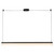 Nio 45-in Black dimmable LED Linear Pendant with Ribbed Opal Diffuser - Black