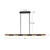 Selene 4-ft Black dimmable LED Linear Pendant - Black