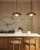 Umbra 14-in Vintage Brass Pendant with Matte Opal Glass Diffuser - Vintage Brass/Opal Glass