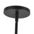 Umbra 14-in Vintage Brass Pendant with Matte Opal Glass Shade - Black