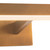 Vega 19-in Black dimmable LED Wall/Picture Light - Vintage Brass