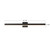 Vega 31-in Black dimmable LED Wall/Picture Light - Black