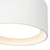 Uma 7-in (3-in Height) White dimmable LED Semi-Flush Mount - White