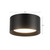 Uma 7-in (3-in Height) White dimmable LED Semi-Flush Mount - White