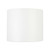 Uma 12-in White dimmable LED Semi-Flush Mount - White