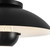 Umbra 14-in Black Semi-Flush Mount - Black