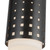 Astoria 5-in Vintage Brass Semi-Flush Mount - Urban Bronze