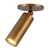 Mason 5-in Urban Bronze dimmable LED Semi-Flush Mount - Vintage Brass