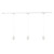 Eloa 3 Light White dimmable 4000K LED Trilo Track Ceiling Kit - White - 3000K