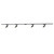 Paolo 4 Light (1-in) Brushed Gold dimmable 4000K LED Trilo Track Ceiling Kit - Black - 4000K